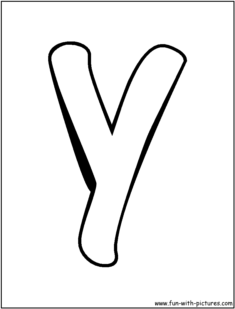 55 Letter Y Coloring Page 23