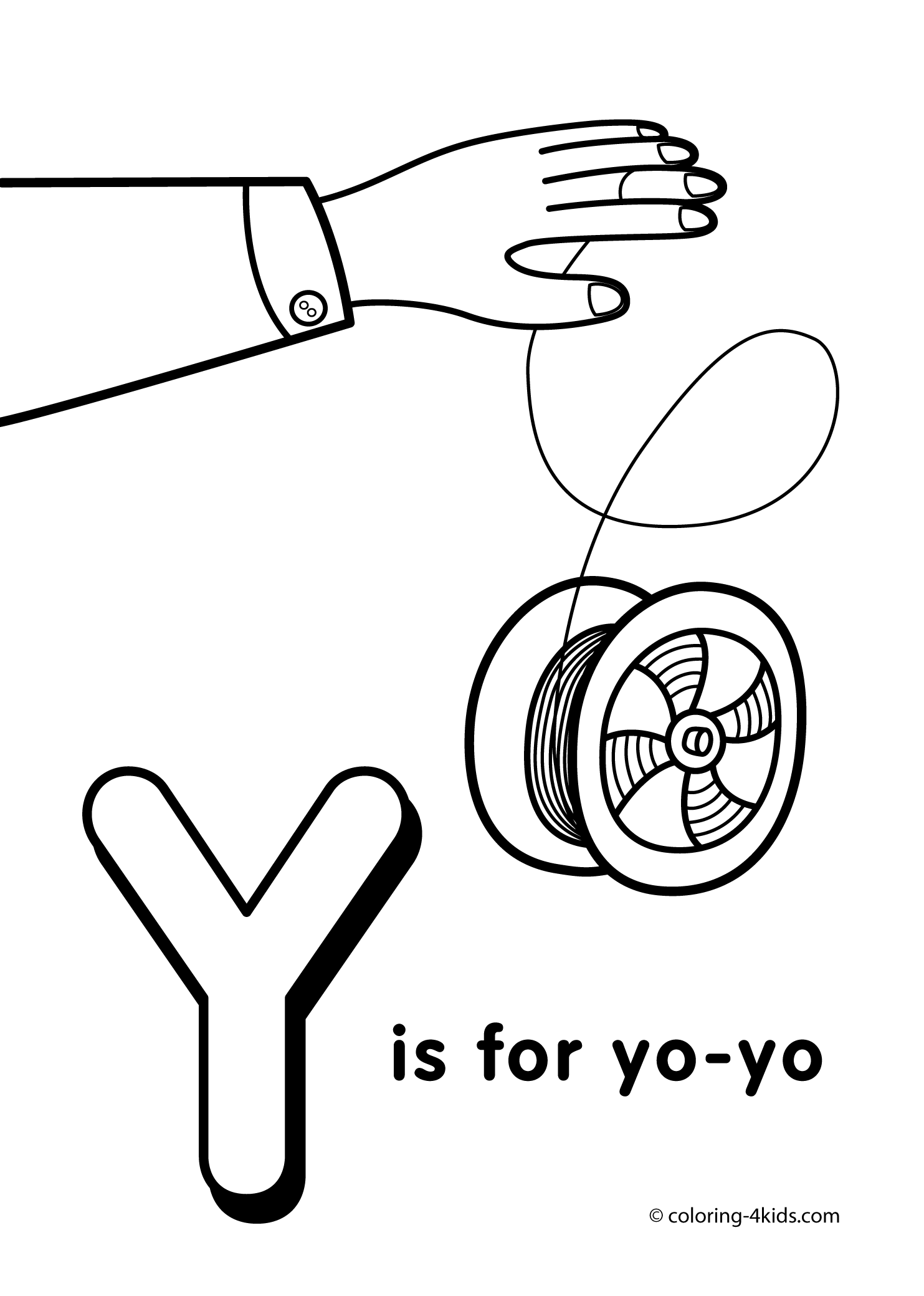 55 Letter Y Coloring Page 46
