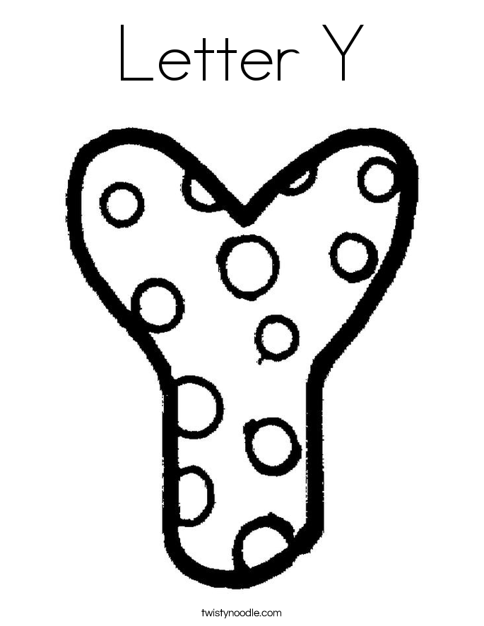 55 Letter Y Coloring Page 58