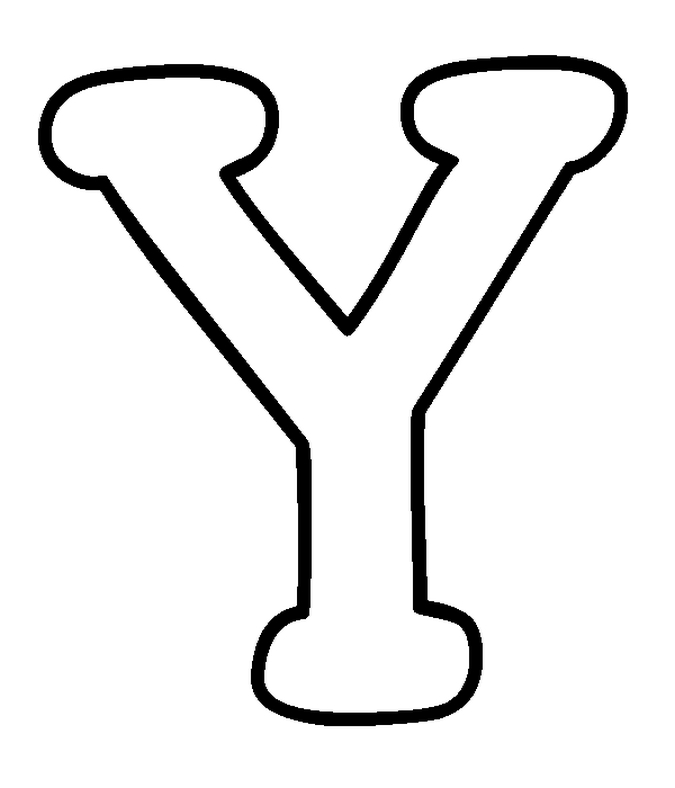 55 Letter Y Coloring Page 7