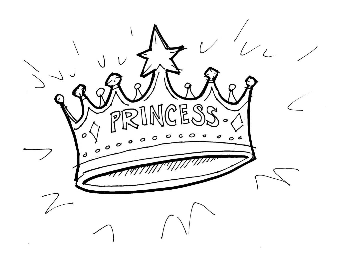 55 Princess Crown Coloring Page 10