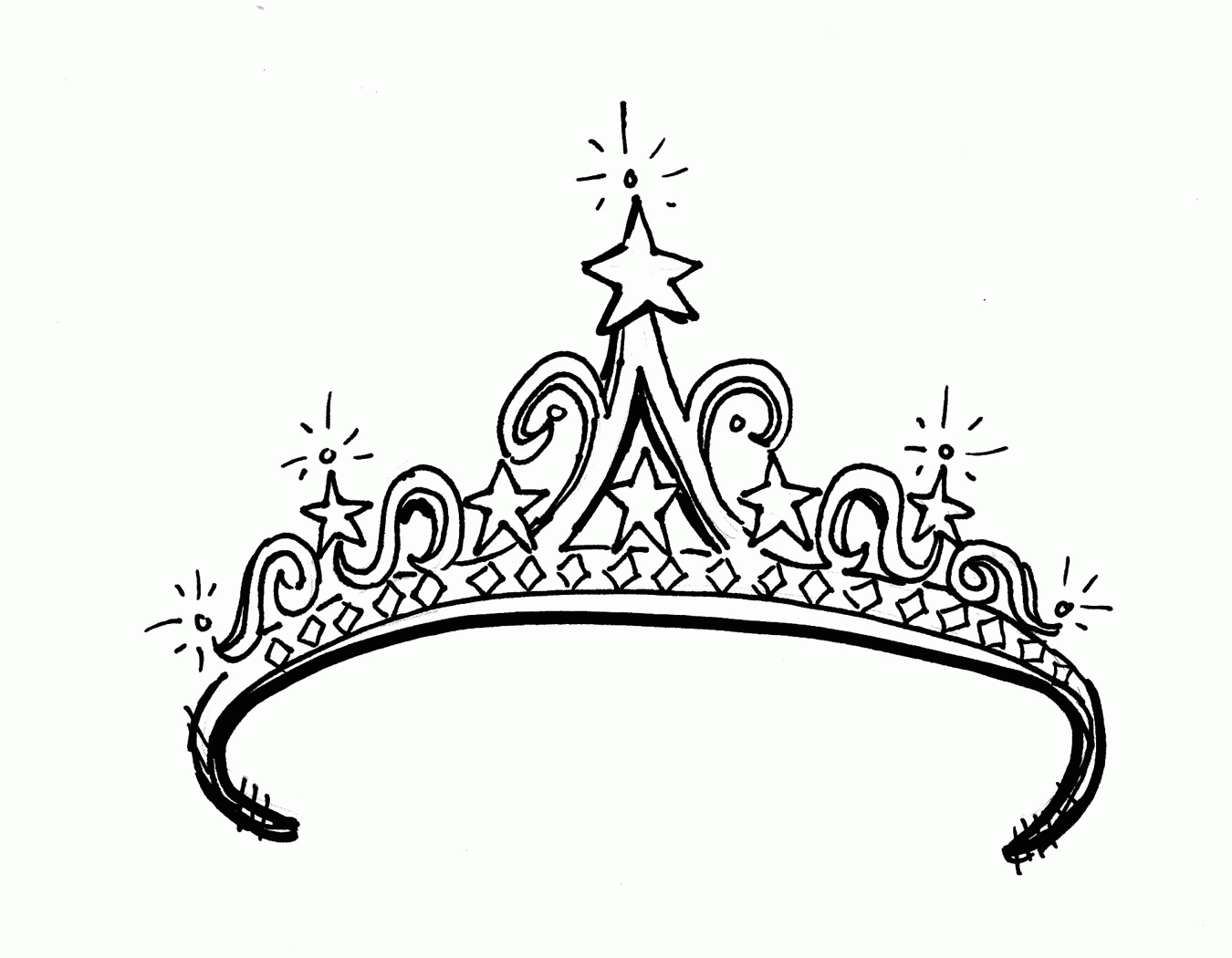 55 Princess Crown Coloring Page 12
