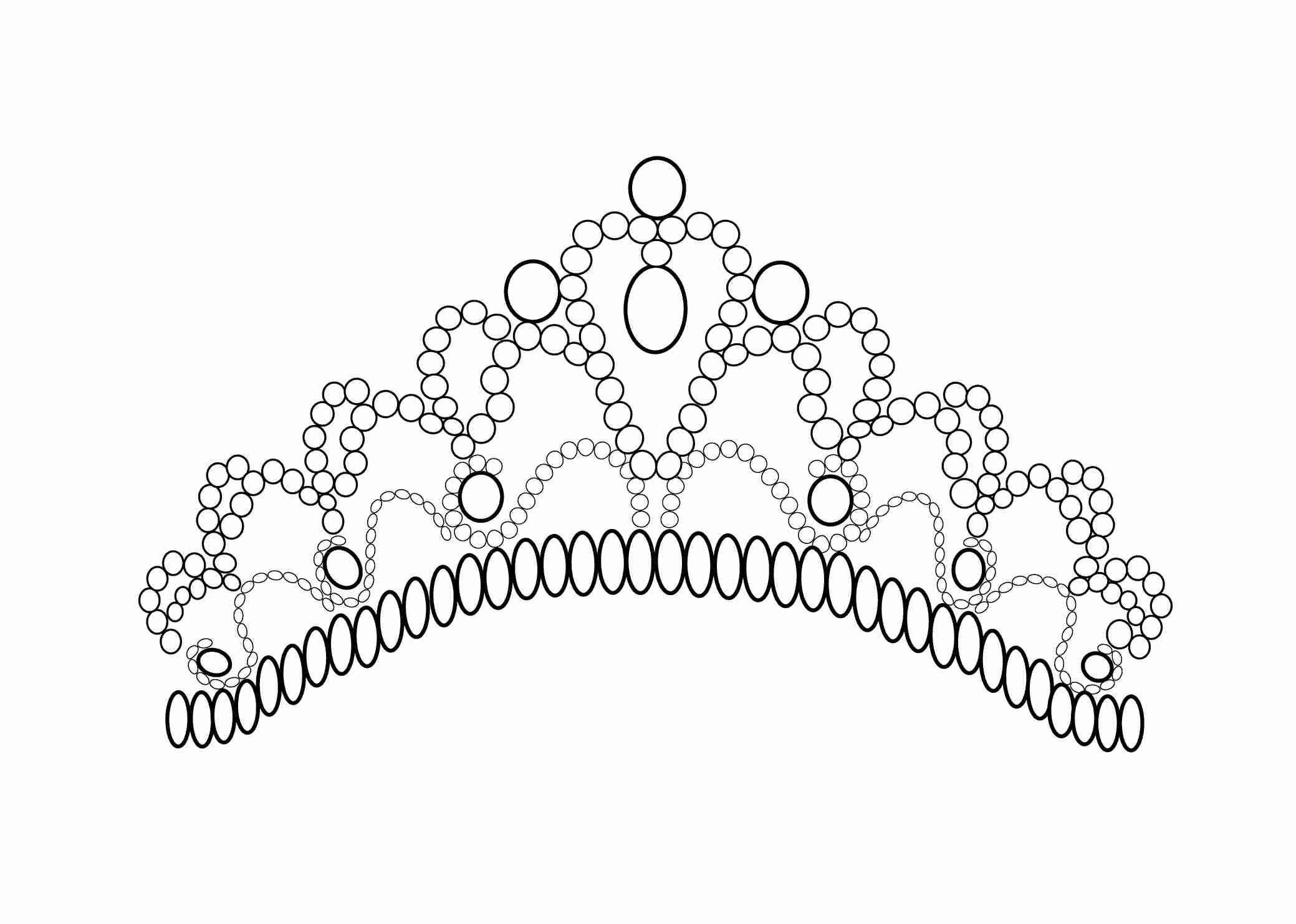55 Princess Crown Coloring Page 13