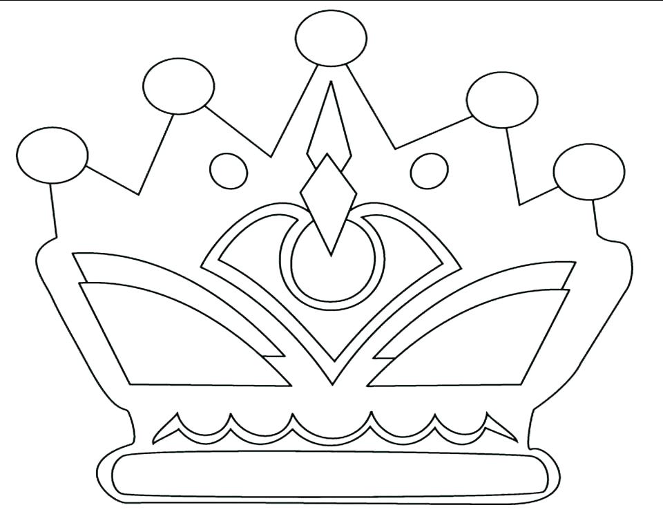 55 Princess Crown Coloring Page 18