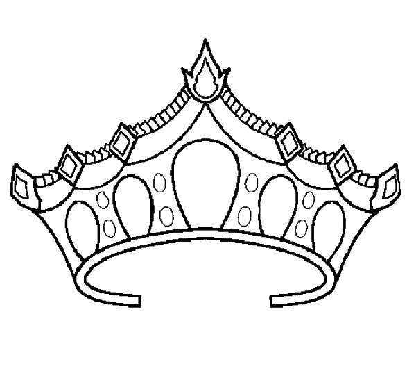 55 Princess Crown Coloring Page 3
