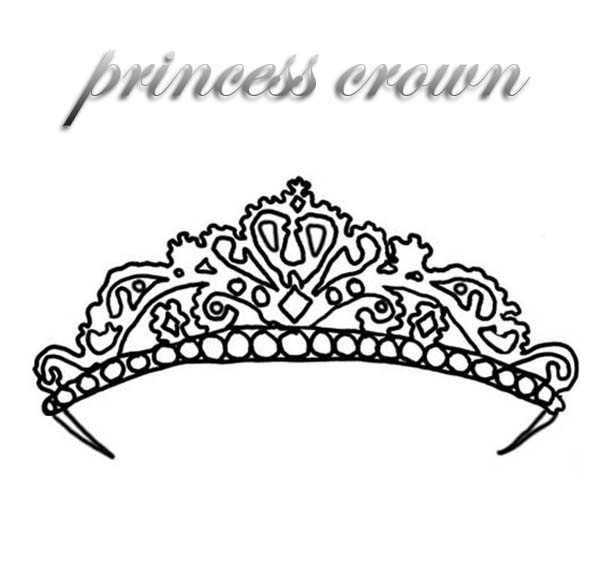 55 Princess Crown Coloring Page 30