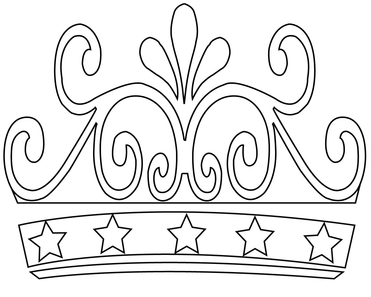 55 Princess Crown Coloring Page 36
