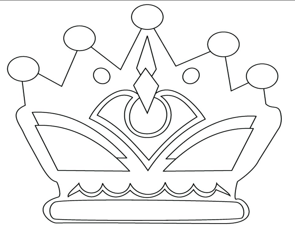 55 Princess Crown Coloring Page 41