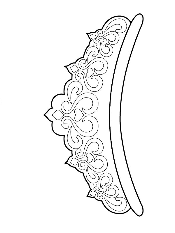 55 Princess Crown Coloring Page 42