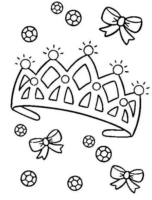55 Princess Crown Coloring Page 46
