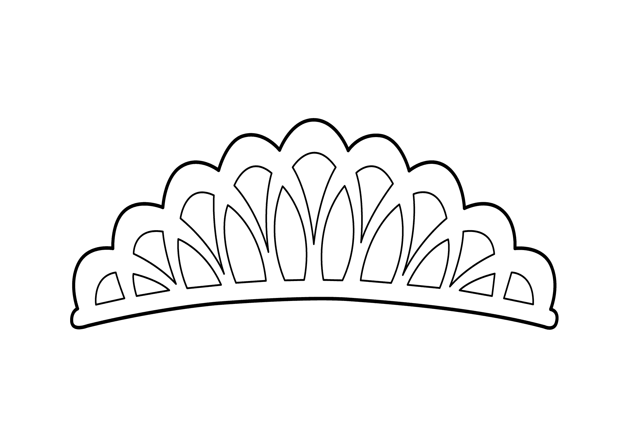 55 Princess Crown Coloring Page 49