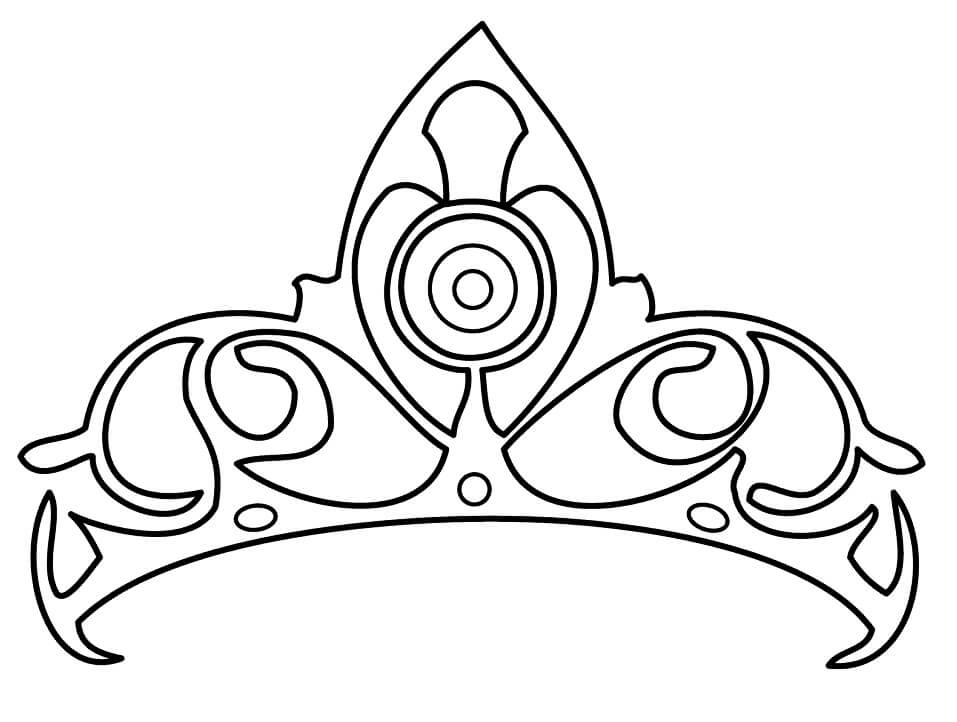 55 Princess Crown Coloring Page 51