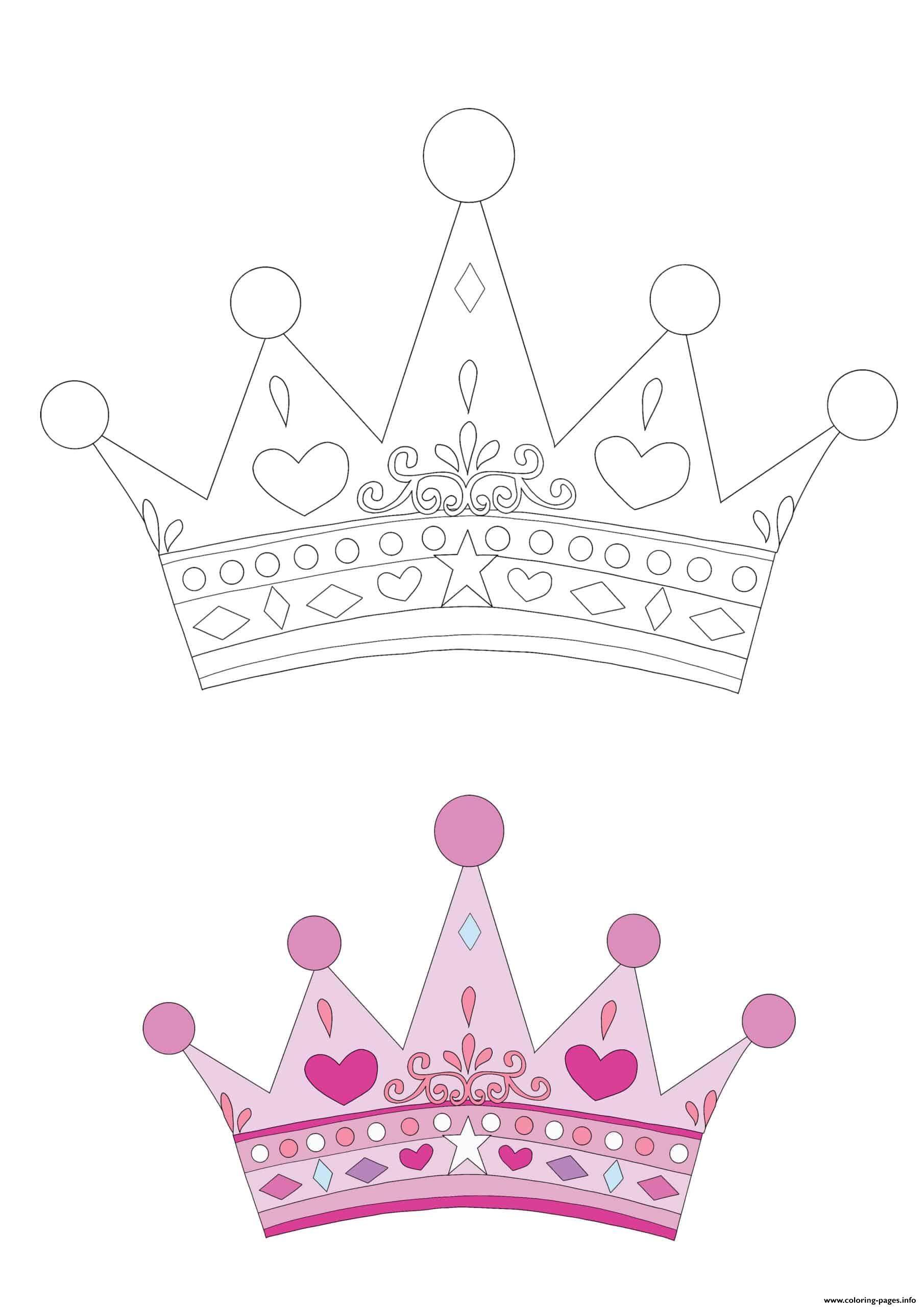 55 Princess Crown Coloring Page 59