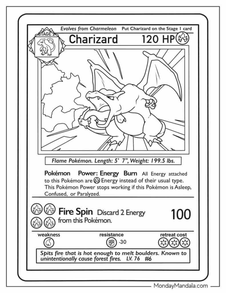 56 Coloring Pages Pokemon Cards 14