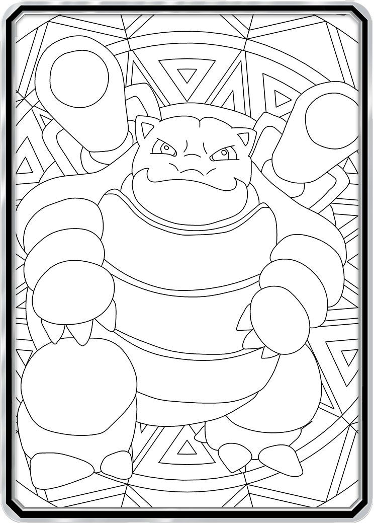 56 Coloring Pages Pokemon Cards 52