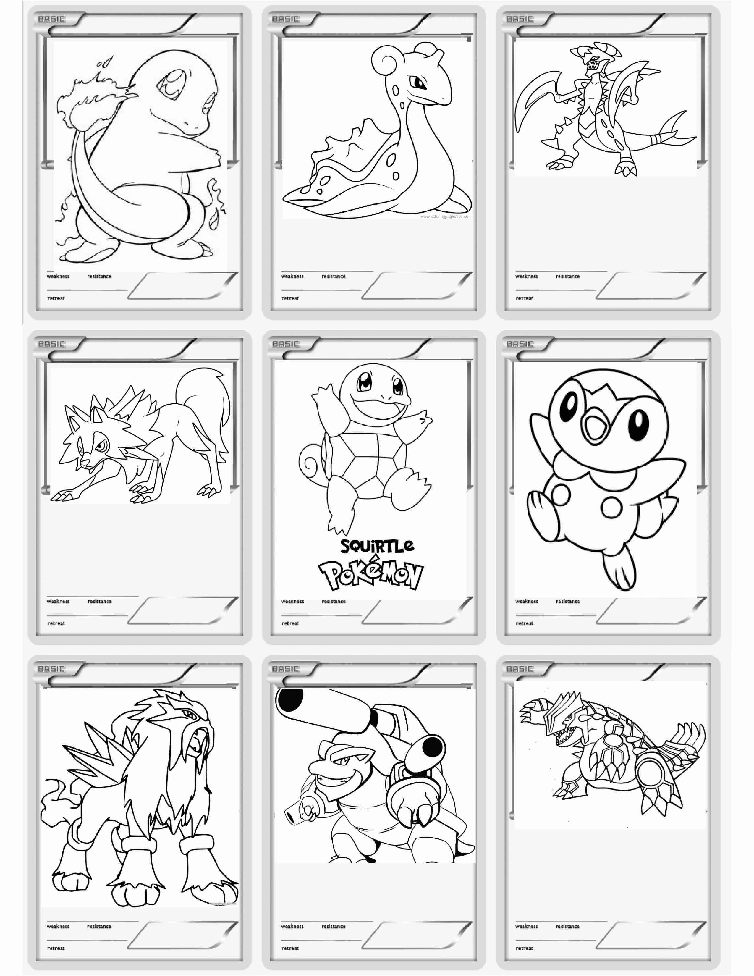 56 Coloring Pages Pokemon Cards 9
