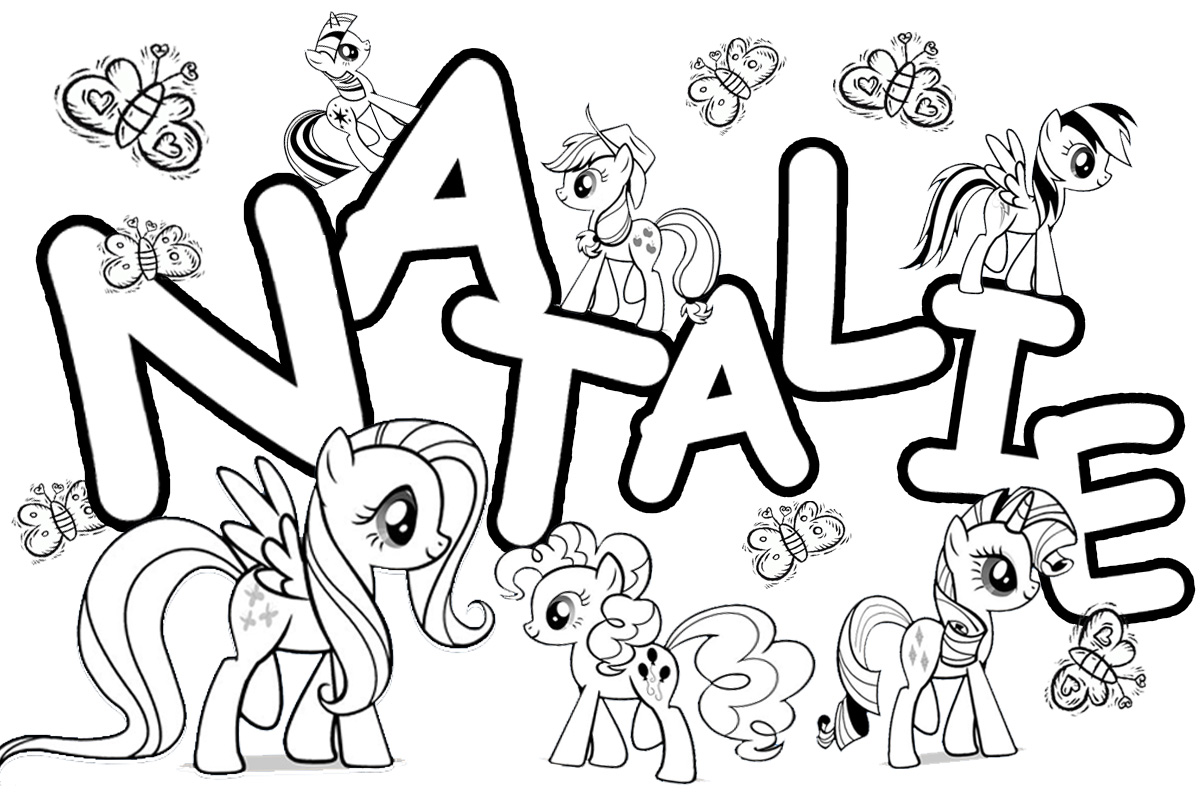 60 Name Coloring Page Generator 35