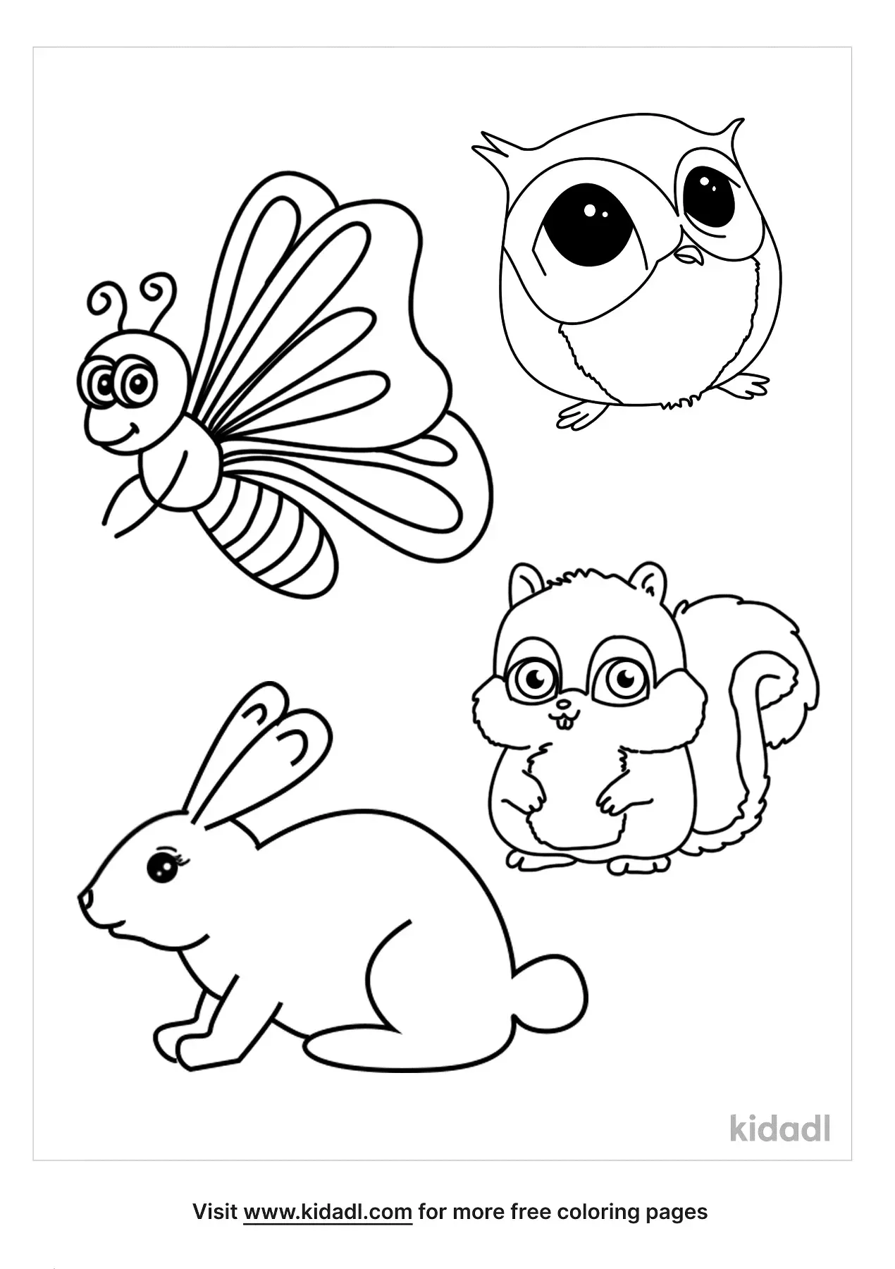 60 Nocturnal Animals Coloring Pages 60