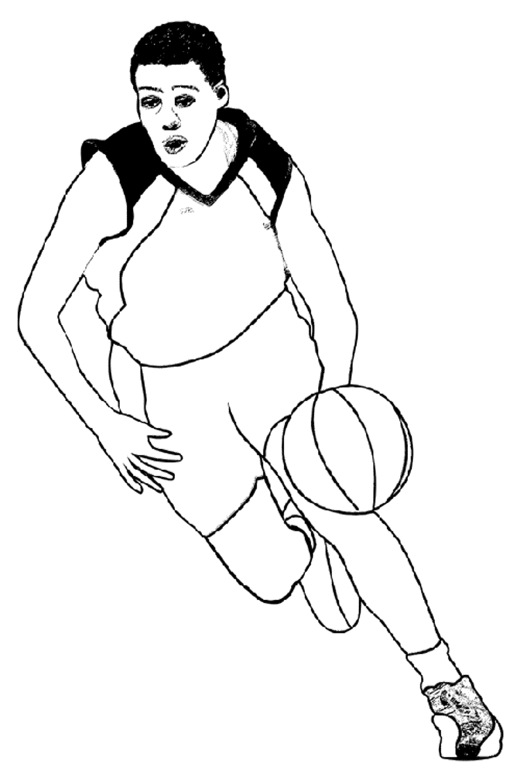61 Basketball Players Coloring Pages 14