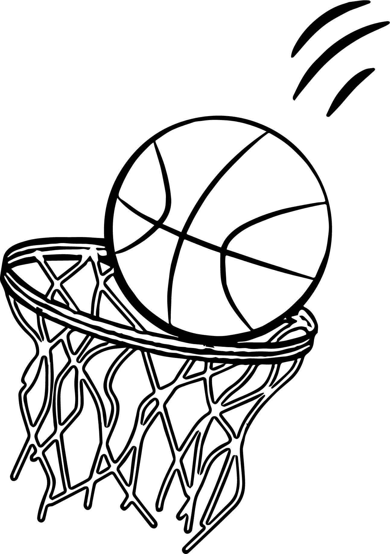 61 Basketball Players Coloring Pages 21