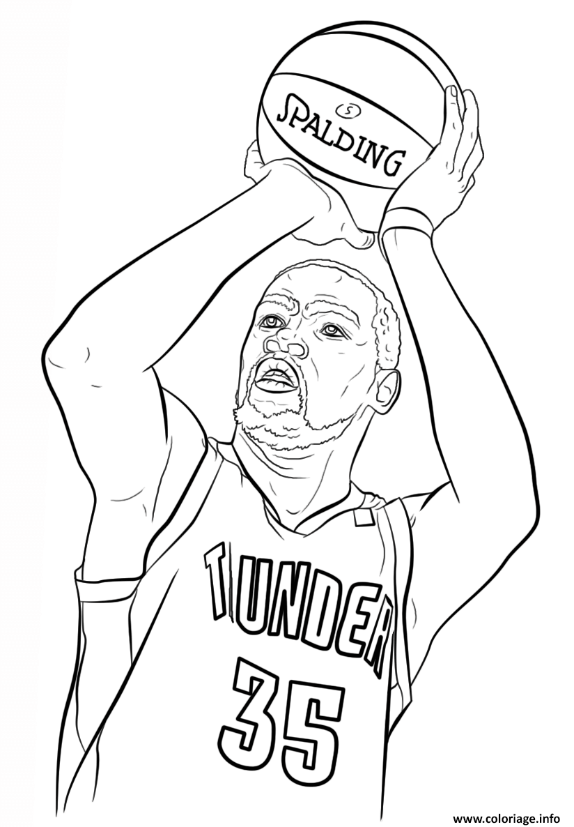 61 Basketball Players Coloring Pages 29
