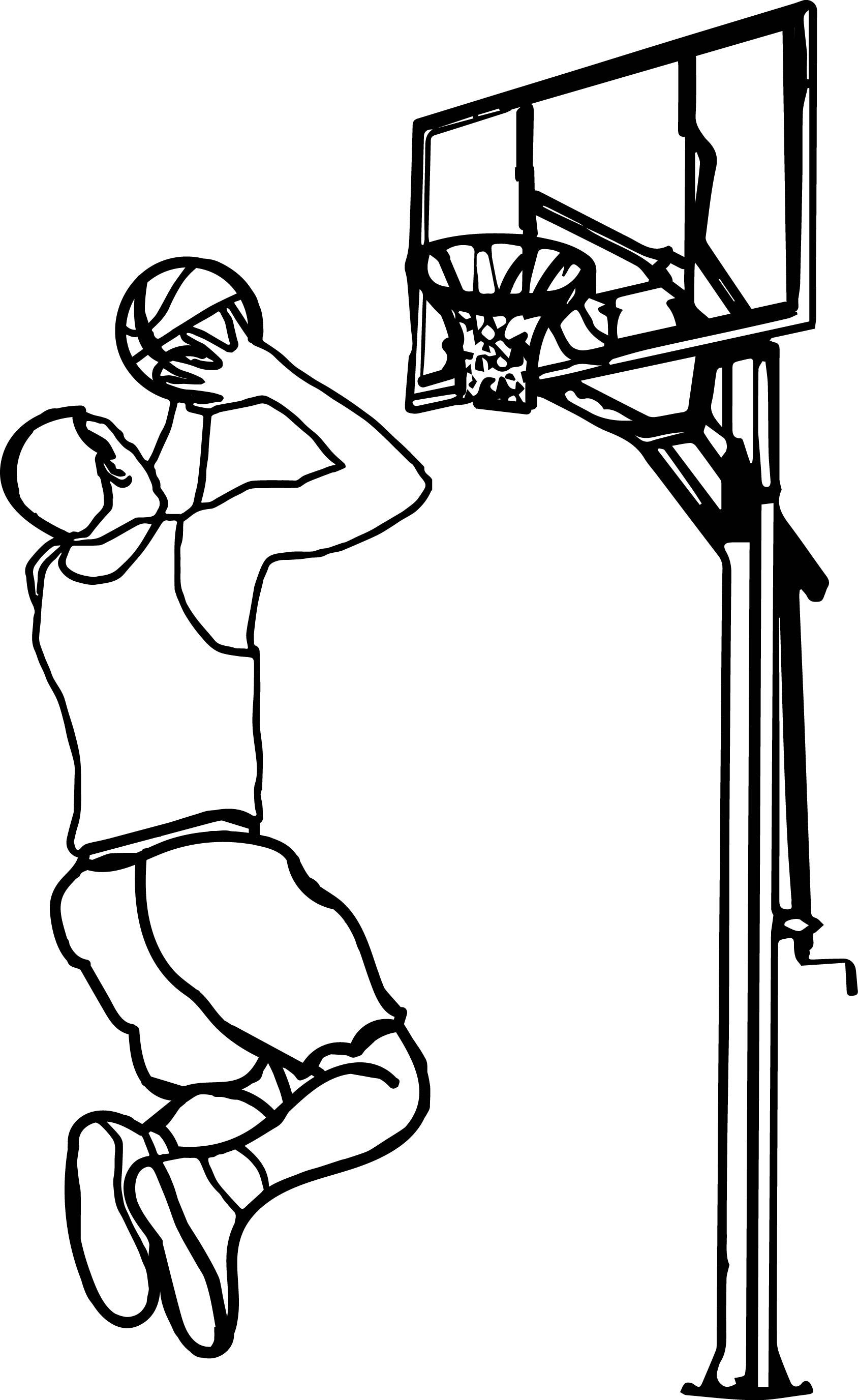 61 Basketball Players Coloring Pages 34