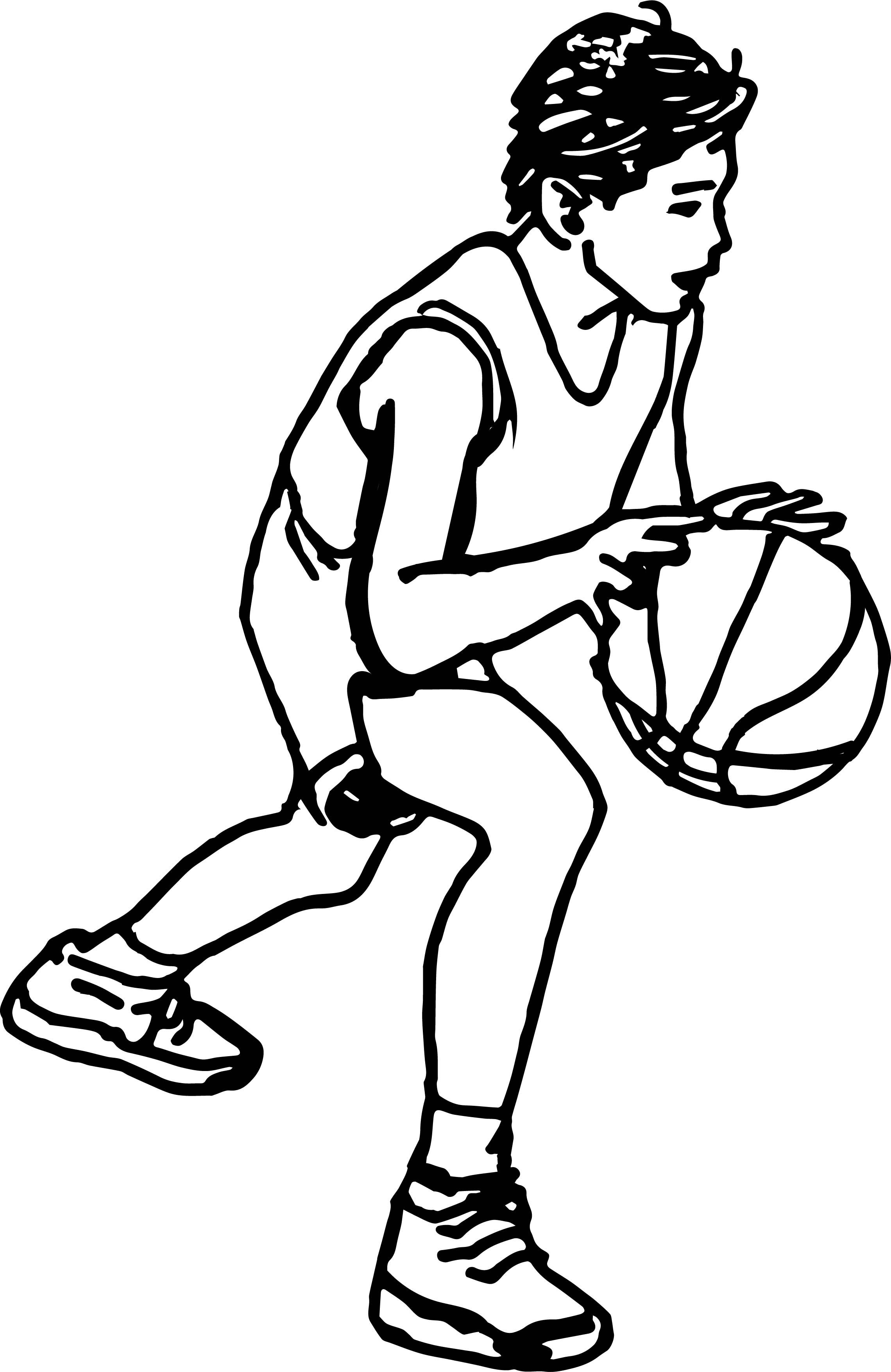 61 Basketball Players Coloring Pages 4