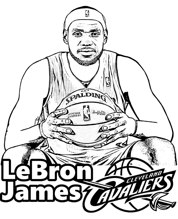 61 Basketball Players Coloring Pages 55