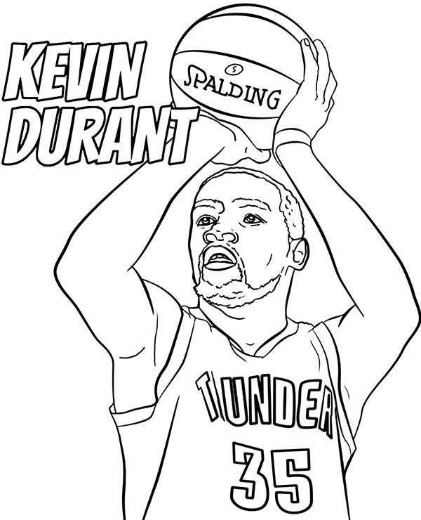 61 Basketball Players Coloring Pages 58
