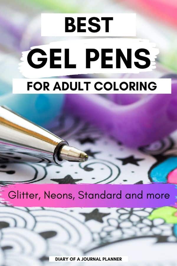 62 Best Coloring Gel Pens 69