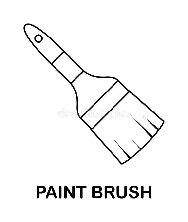 63 Paint Brushes Coloring Pages 22