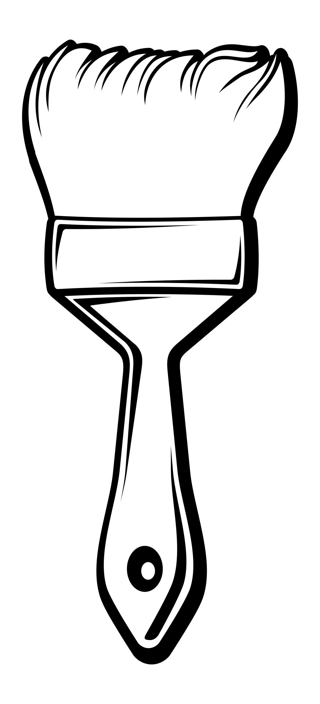 63 Paint Brushes Coloring Pages 38