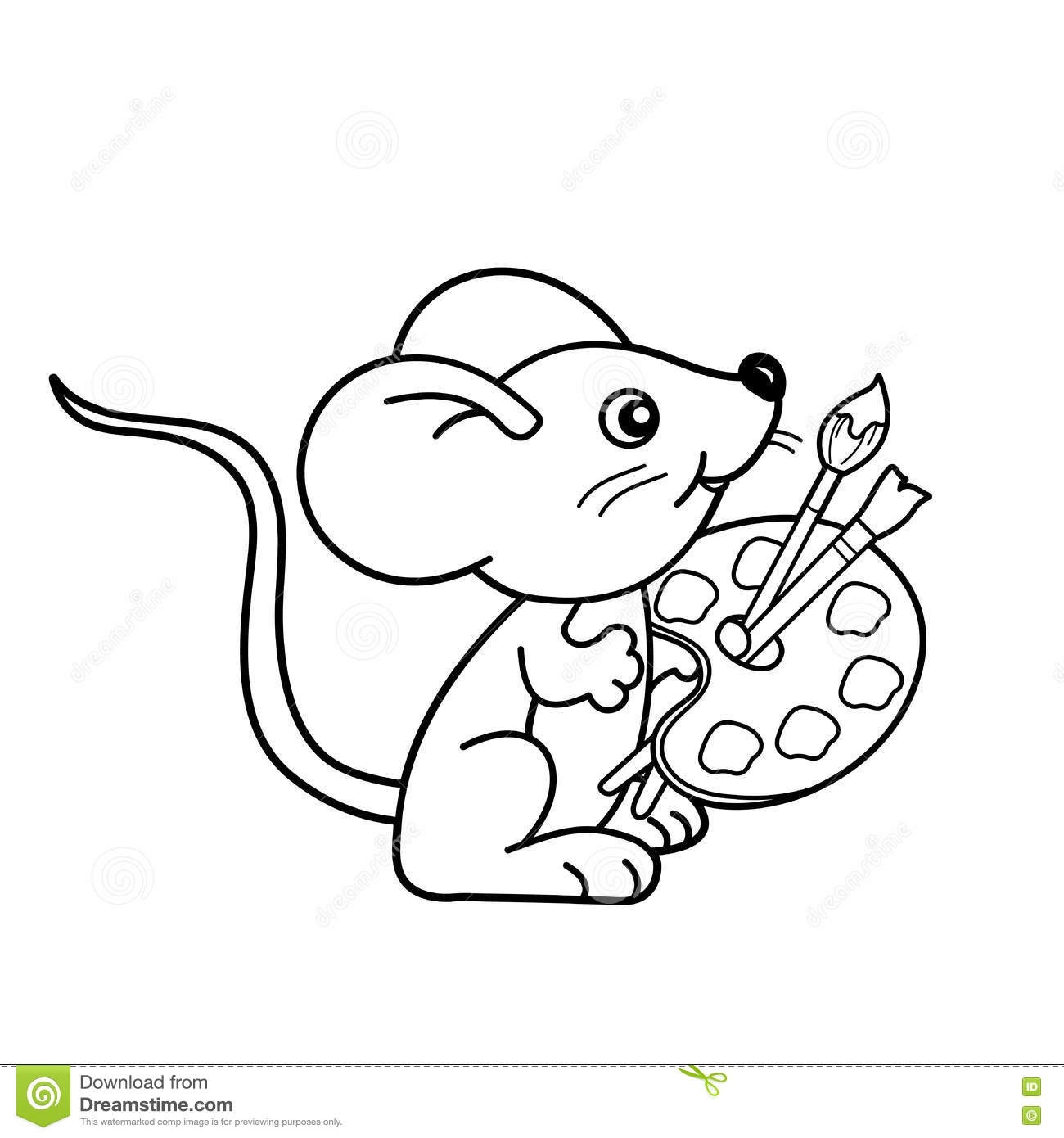 63 Paint Brushes Coloring Pages 41