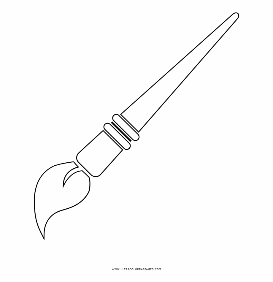 63 Paint Brushes Coloring Pages 48