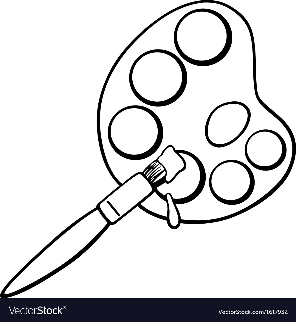 63 Paint Brushes Coloring Pages 50