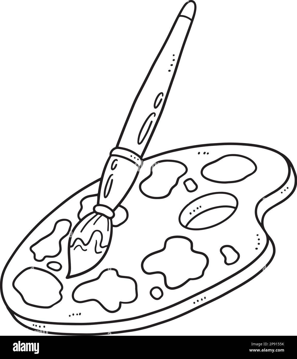 63 Paint Brushes Coloring Pages 60