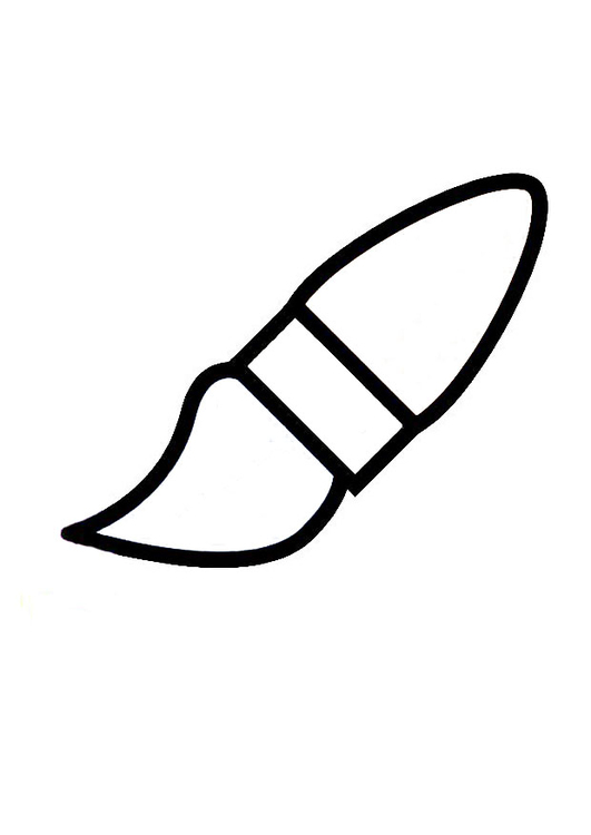 63 Paint Brushes Coloring Pages 66
