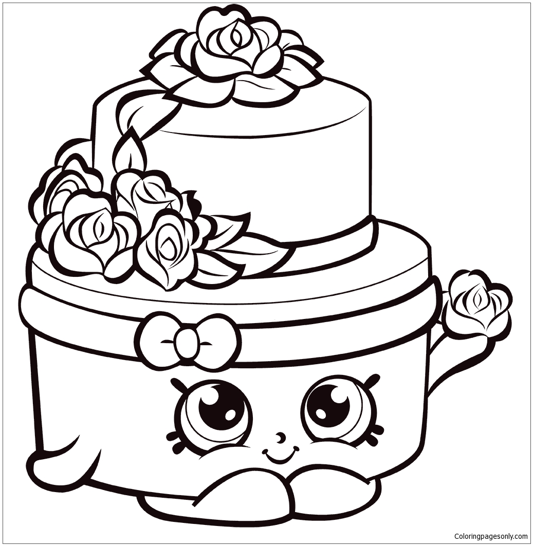 63 Unicorn Cake Coloring Pages 46