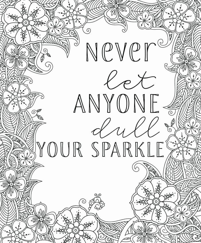 64 Motivational Quotes Coloring Pages 18