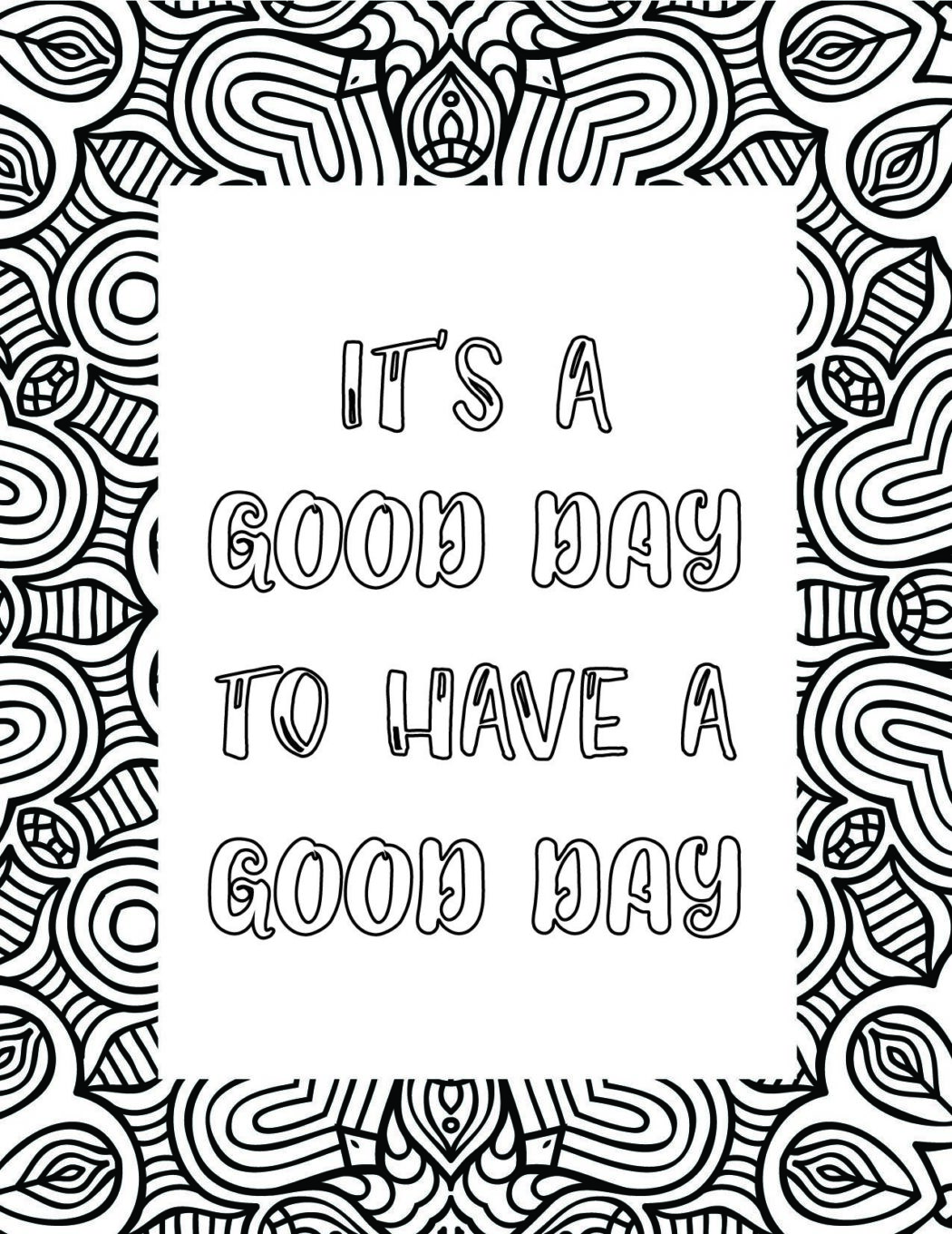 64 Motivational Quotes Coloring Pages 25