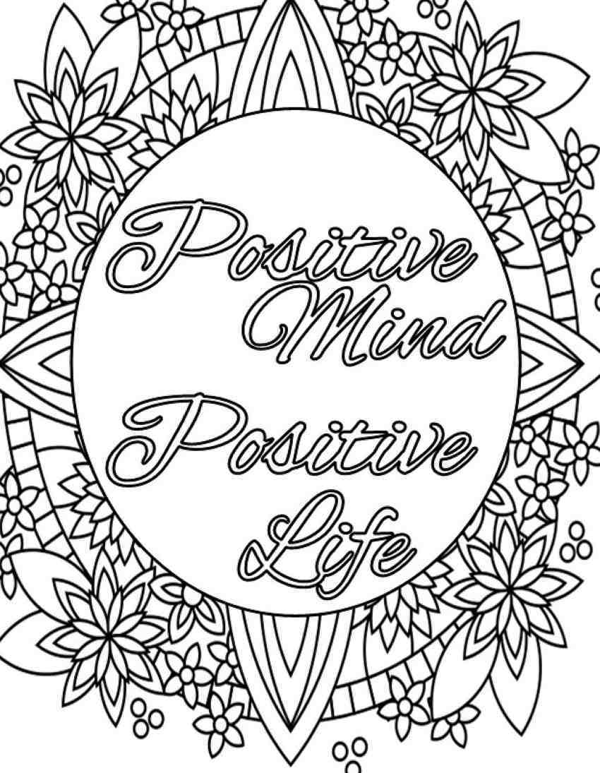 64 Motivational Quotes Coloring Pages 32