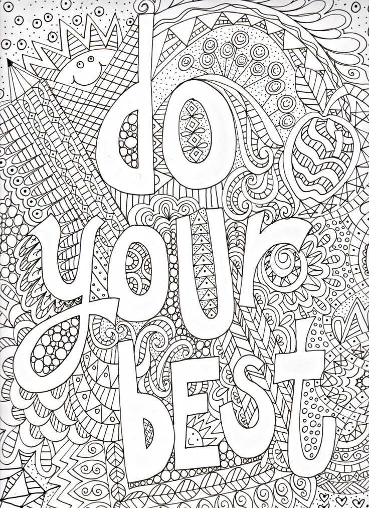 64 Motivational Quotes Coloring Pages 56