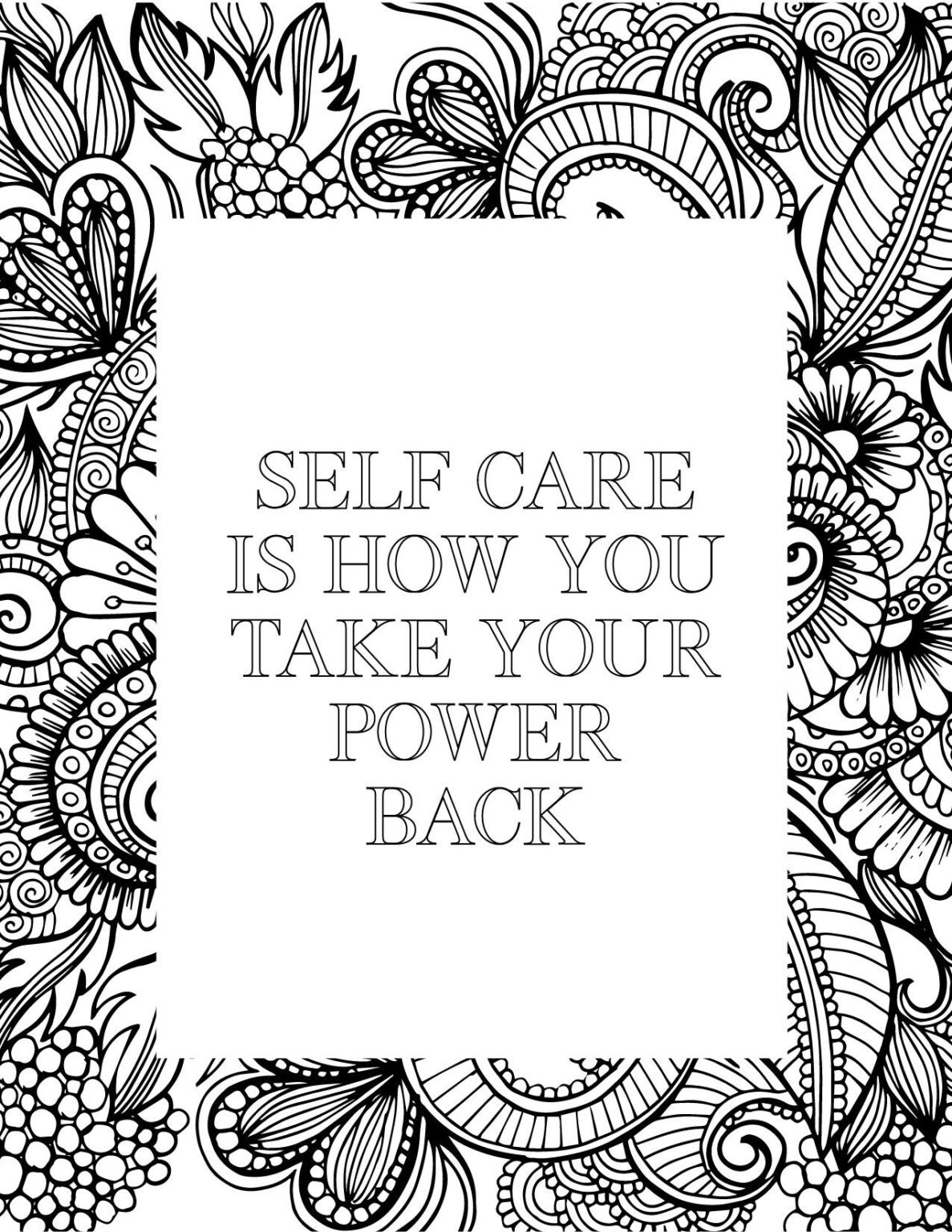64 Motivational Quotes Coloring Pages 58