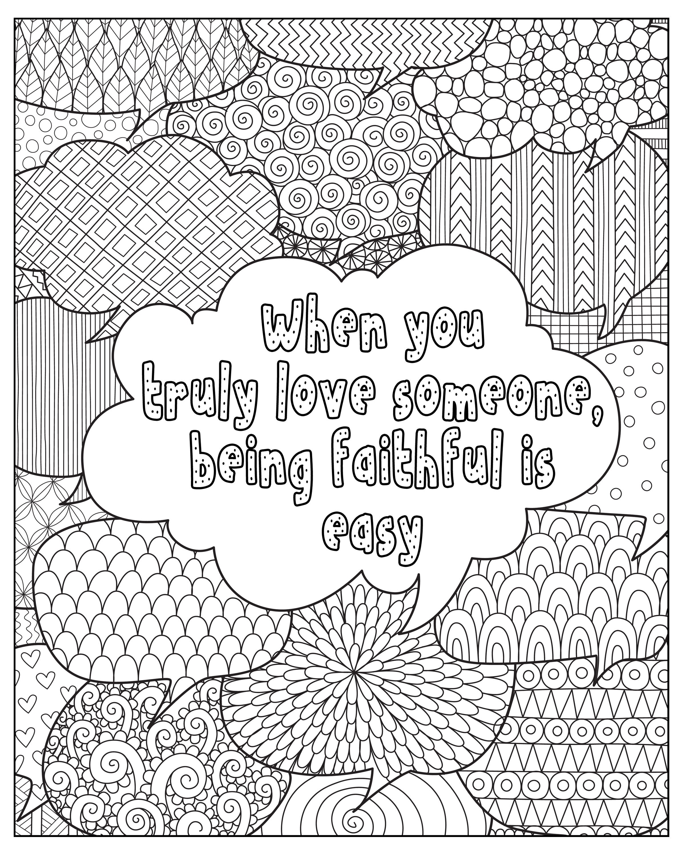 64 Motivational Quotes Coloring Pages 59