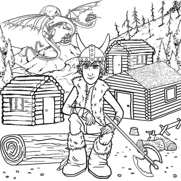 65 Log Cabin Coloring Page 46