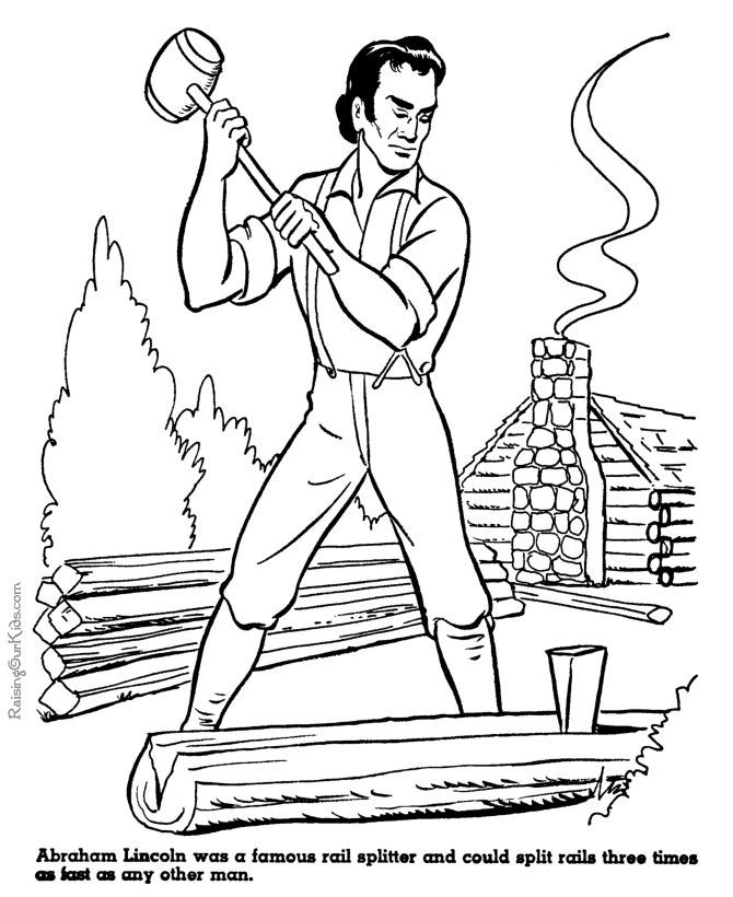 65 Log Cabin Coloring Page 65