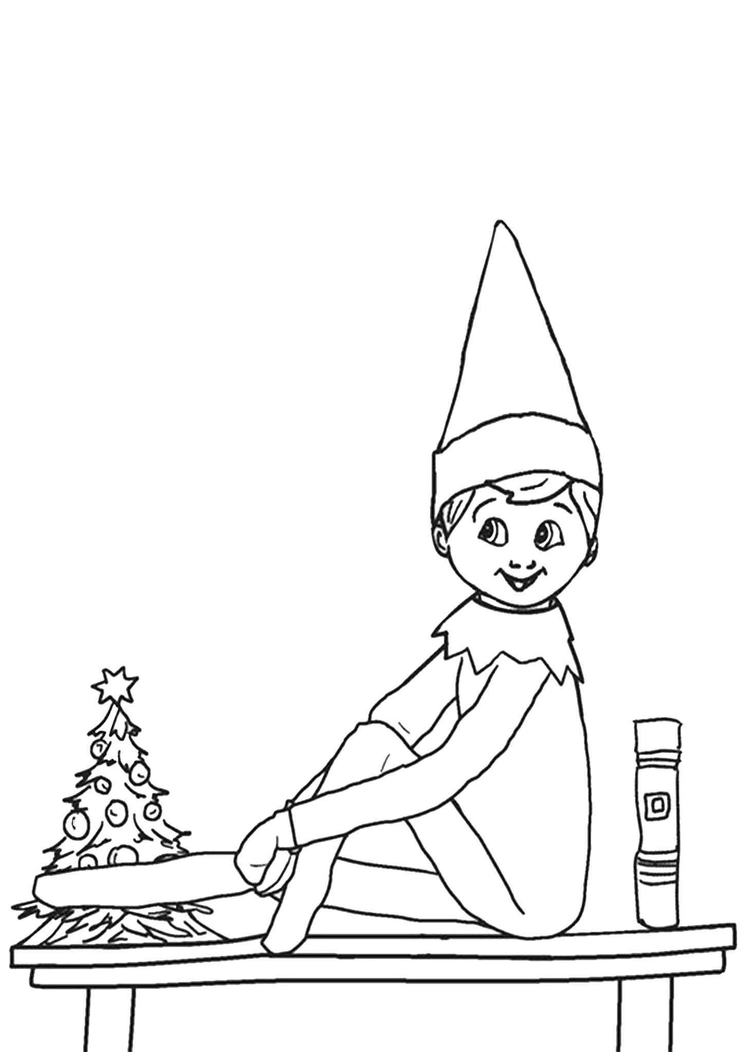 90 Elf Movie Coloring Pages 15