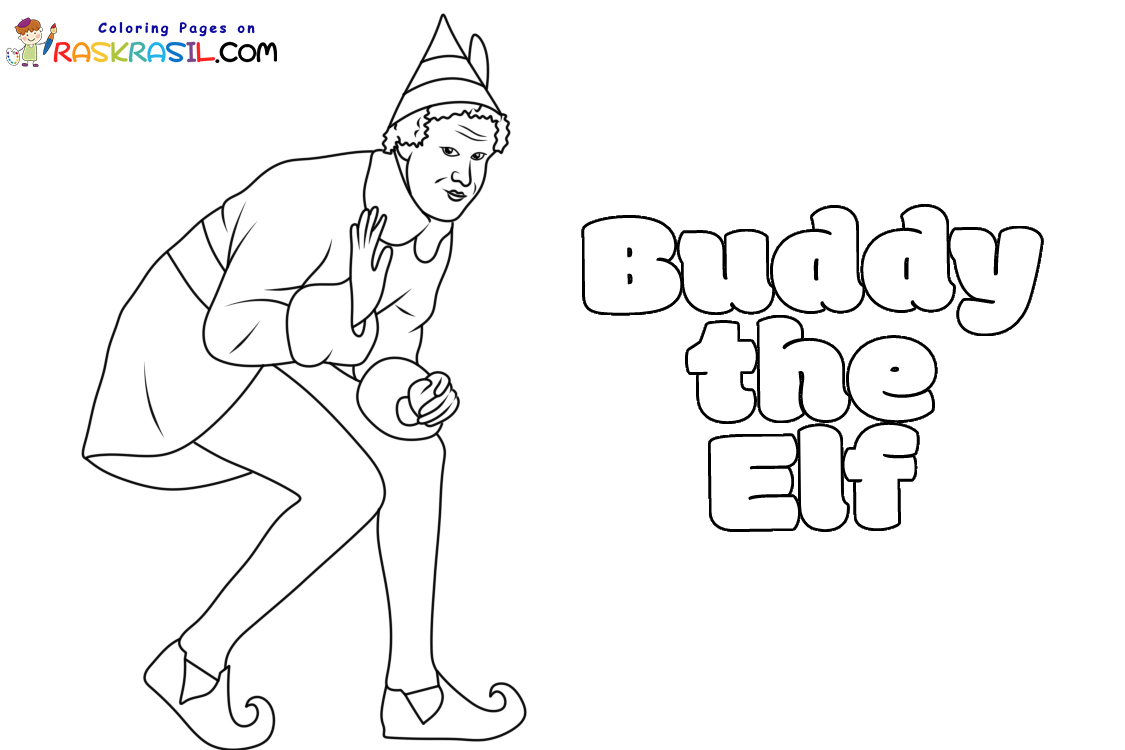 90 Elf Movie Coloring Pages 2