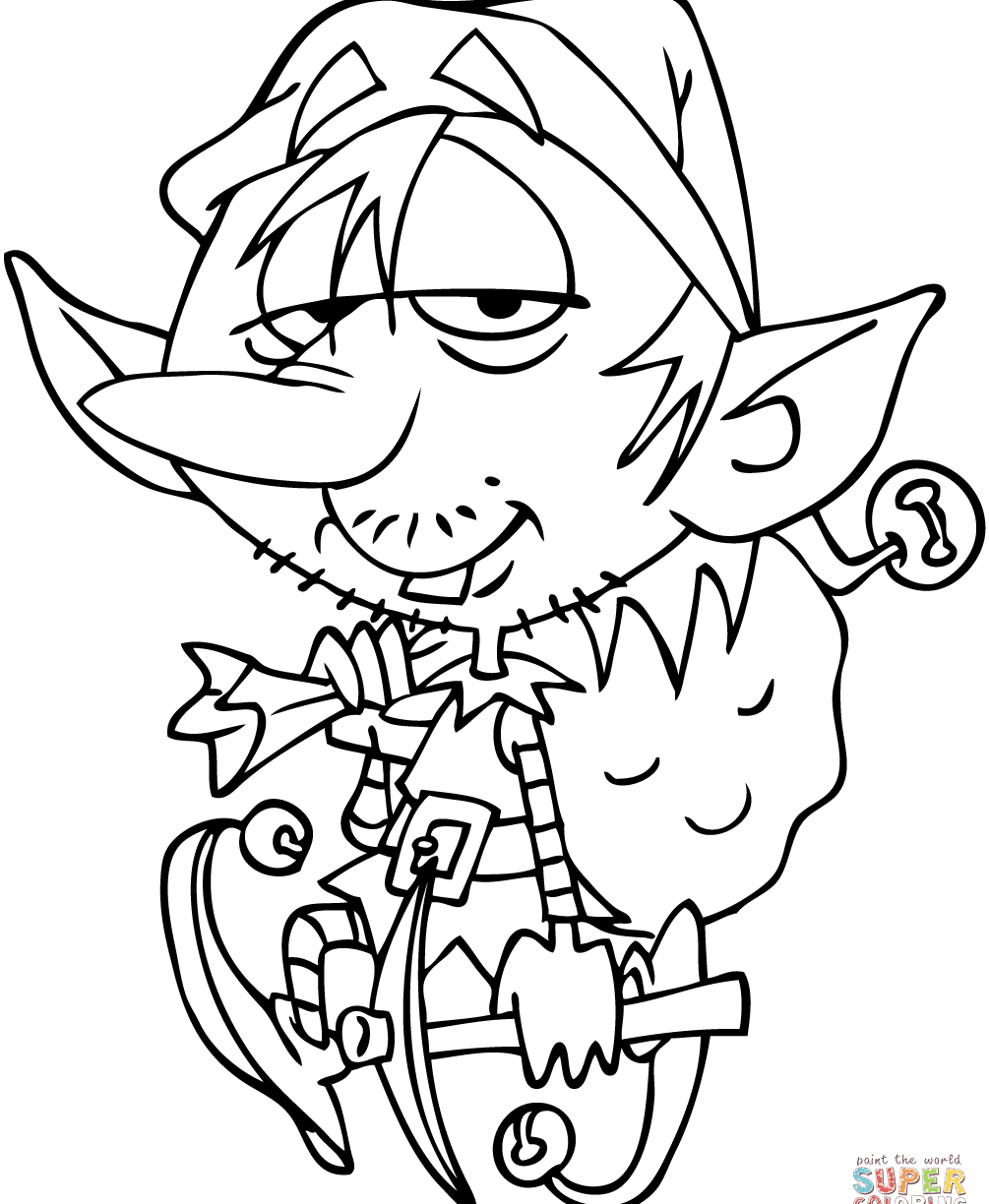 90 Elf Movie Coloring Pages 21