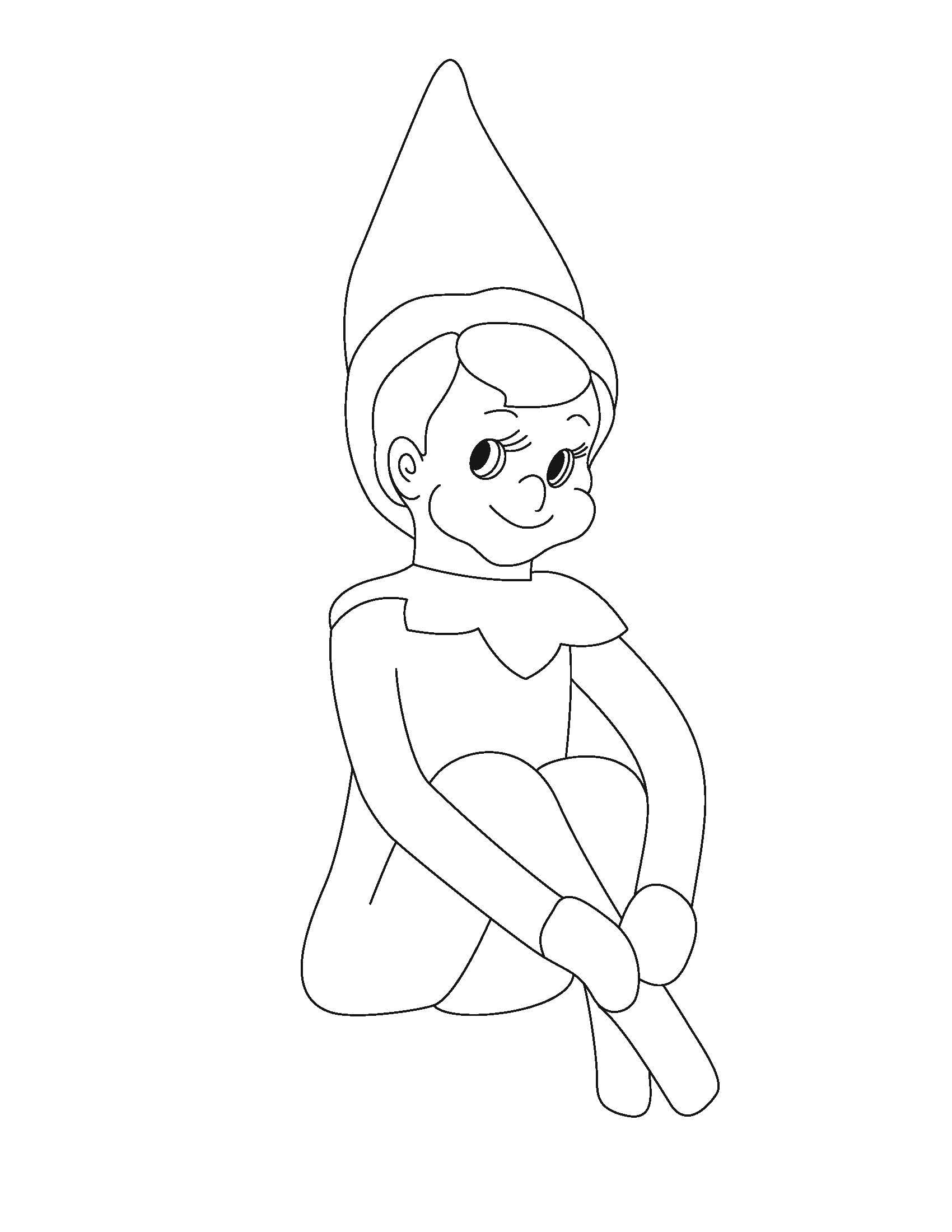 90 Elf Movie Coloring Pages 23